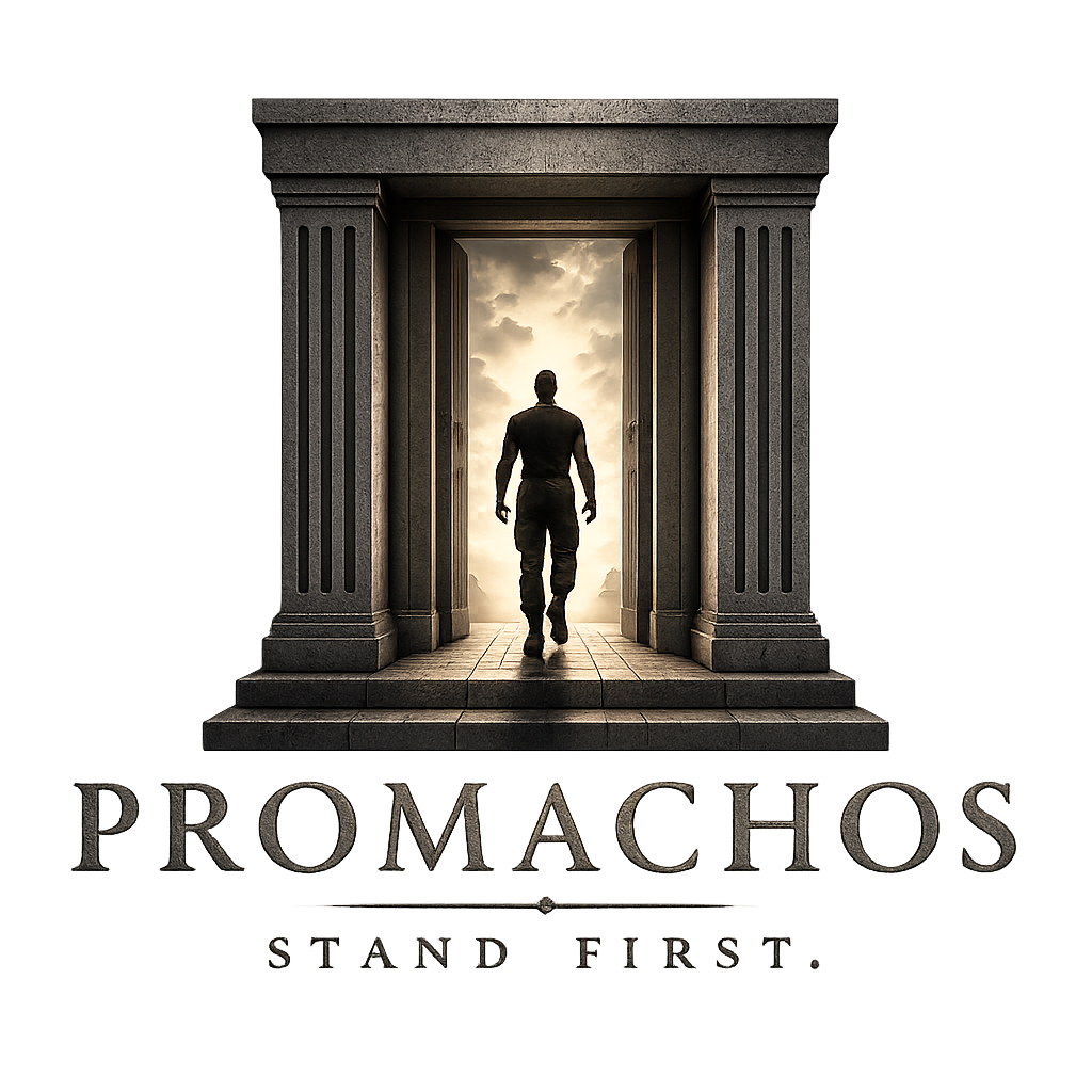 PROMACHOS — Stand First.